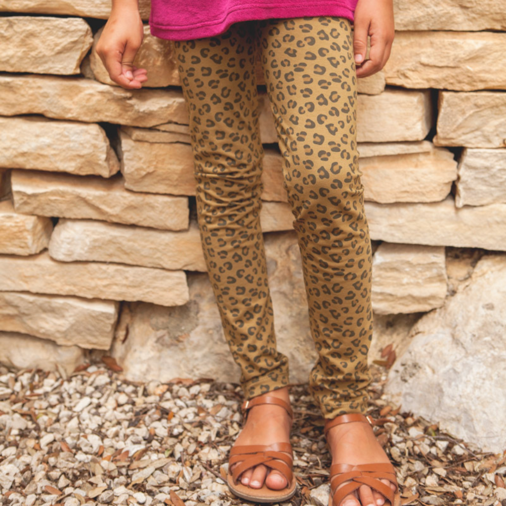 Legging Mikky Leopard Bronze - Marlot Paris