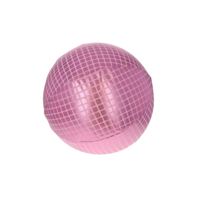Ballon Gonflable à Facettes Rose 22cm - Mercredi