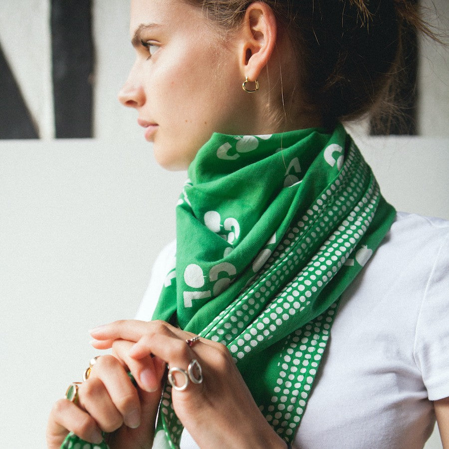 Foulard Latika Cool Perroquet - Apaches Collections