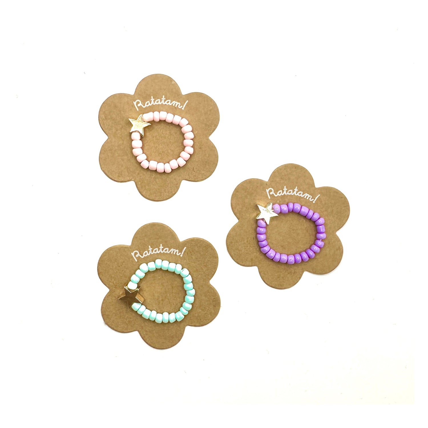 Bagues Étoiles - Ratatam