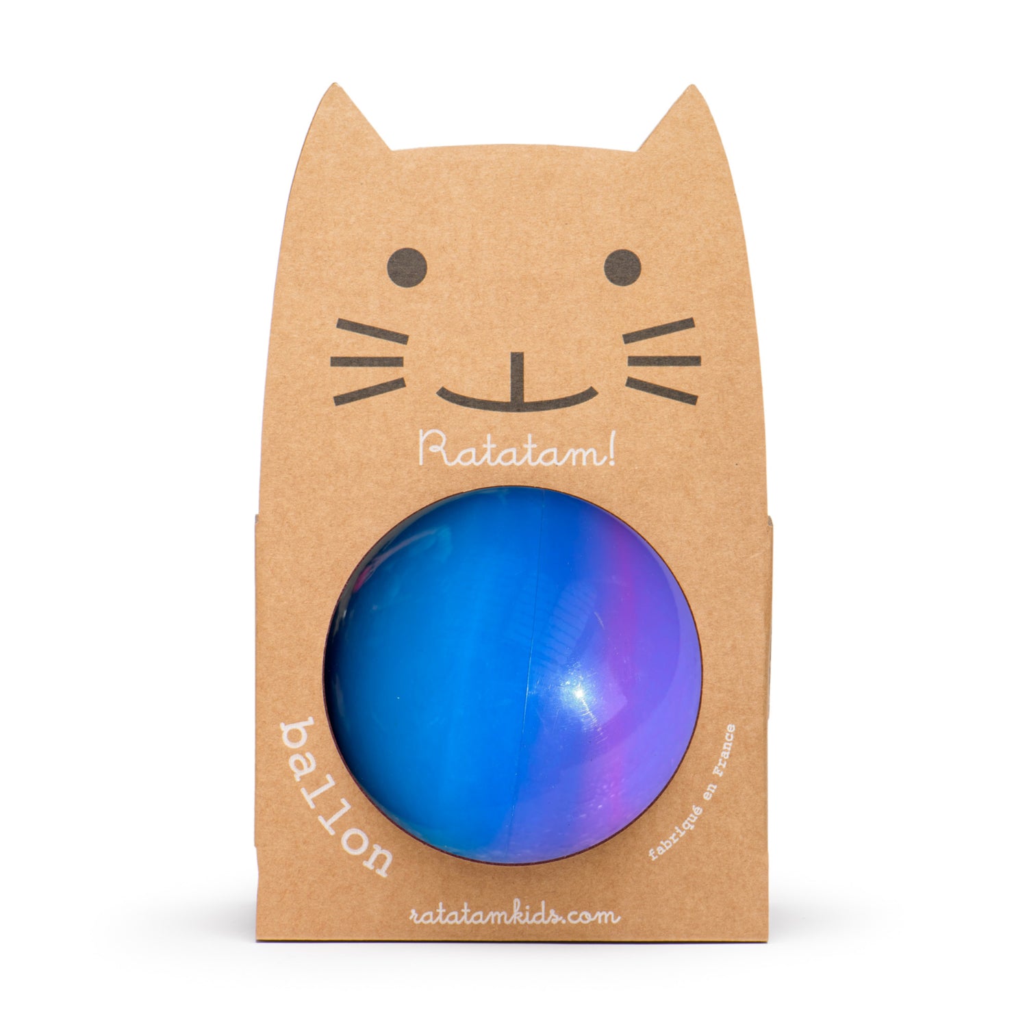 Ballon Bubble Gum Violet & Bleu 15 cm - Ratatam