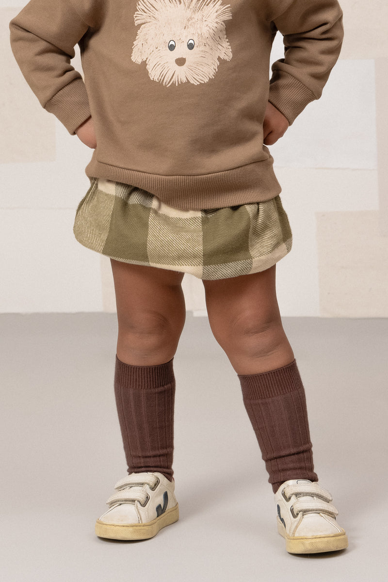 Bloomer Ami Kaki Gingham - Studio Bohème