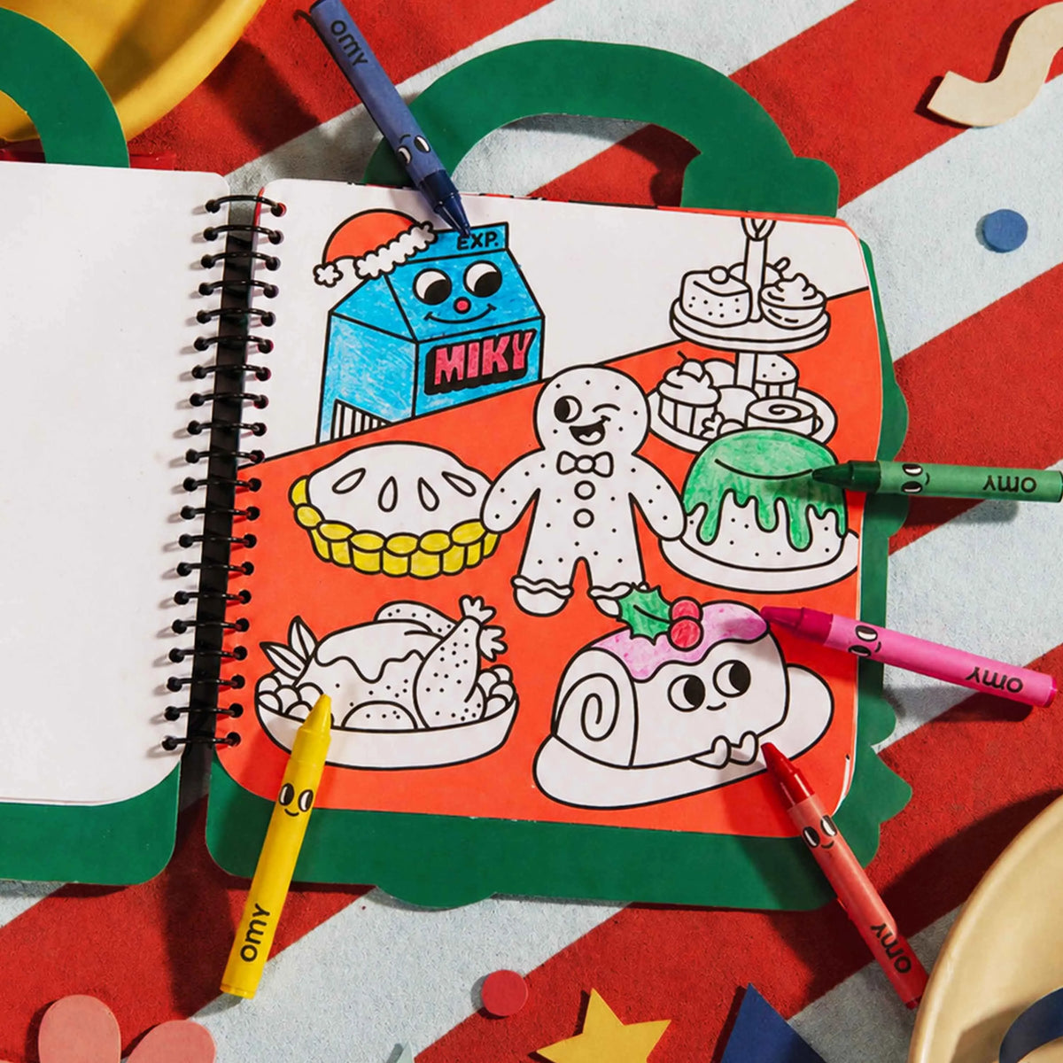 Super Coloring Book Christmas - Omy