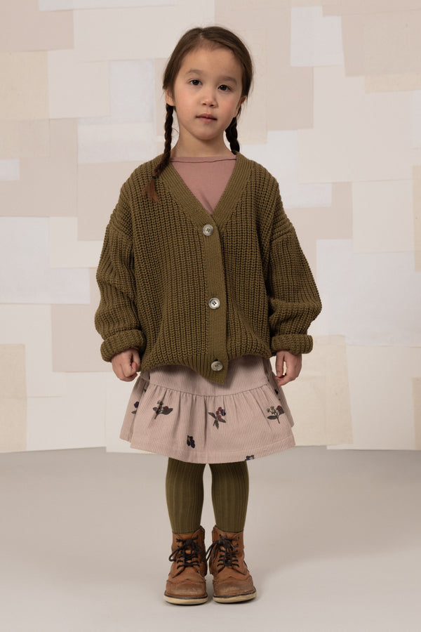 Cardigan Angelo Olive - Studio Bohème