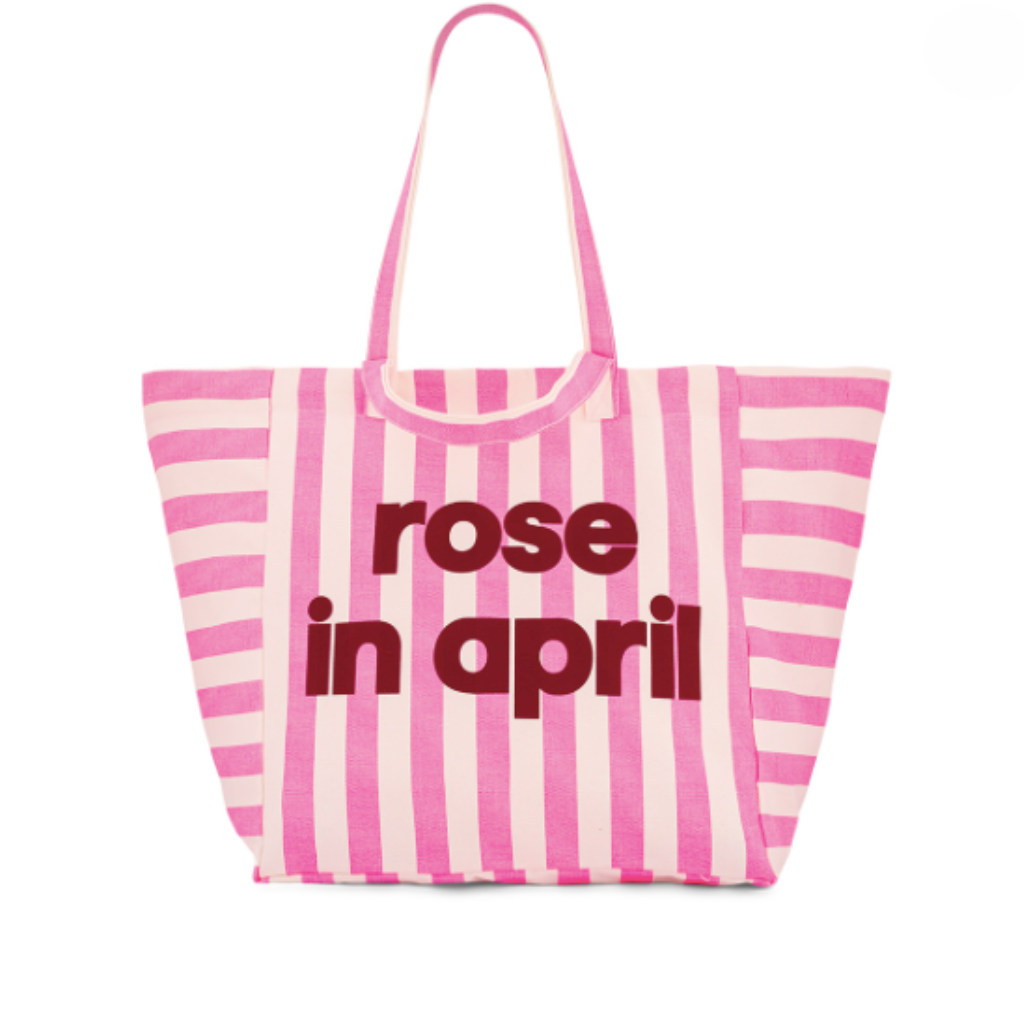 Sac Cabas Logo Néon Rose - Rose In April