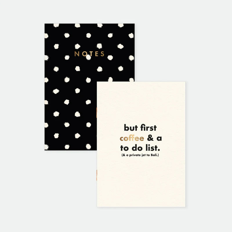 Duo de carnets Pois - All the Way to Say