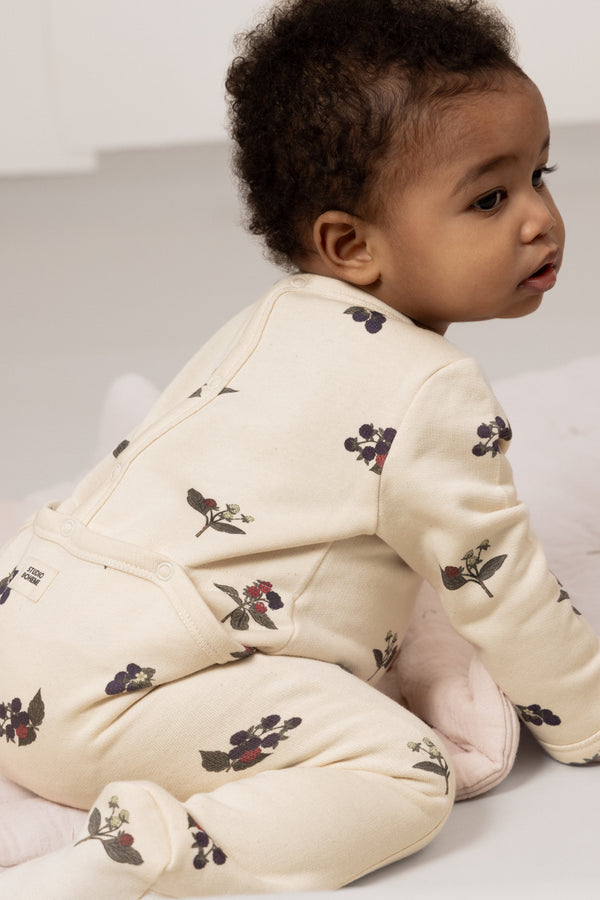 Pyjama Chubby Écru Blackberries - Studio Bohème