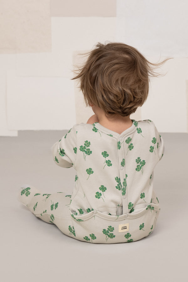Pyjama Chubby Grey Clovers - Studio Bohème