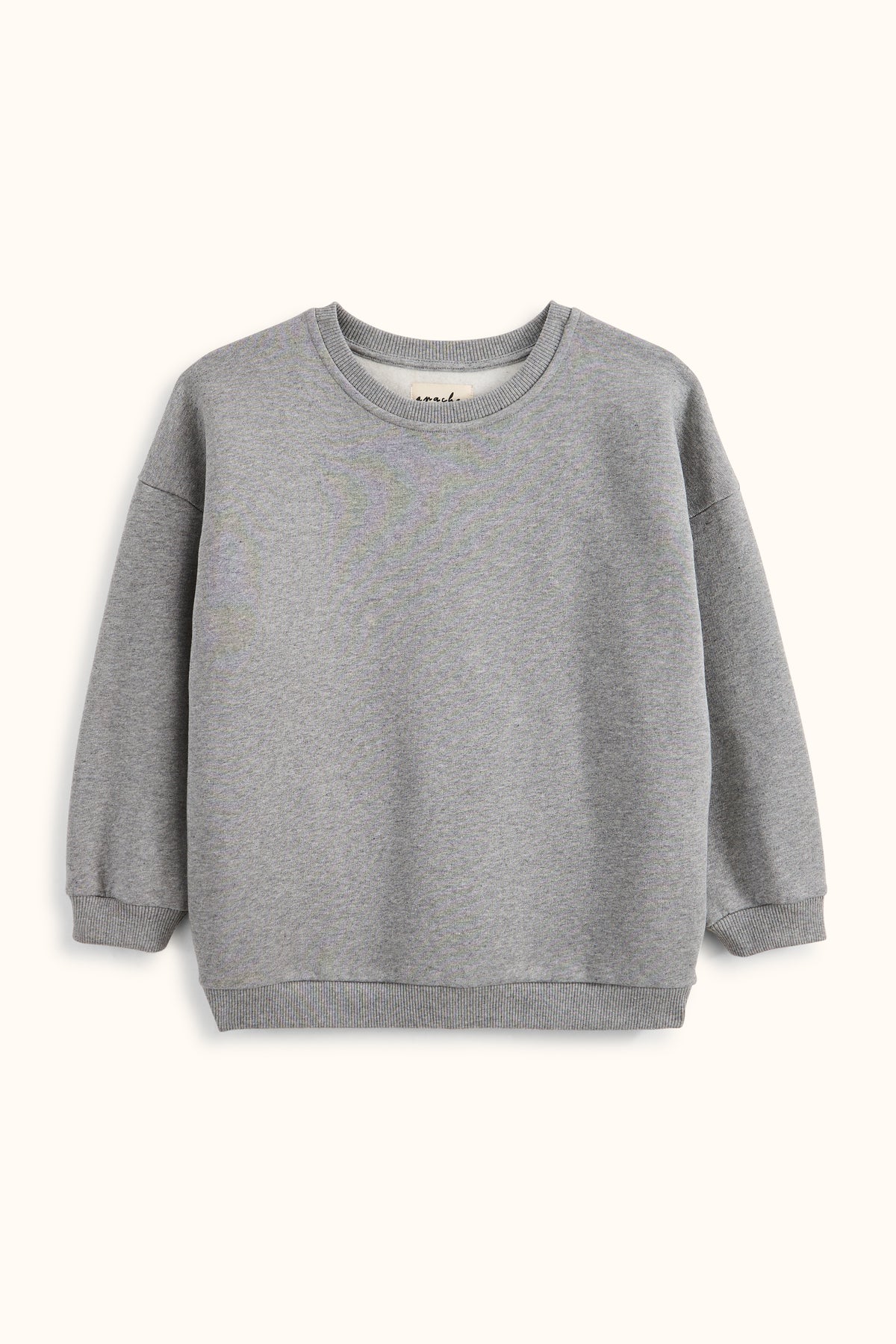 Sweat Sahari School Gris Chiné Monsieur Madame - Apaches Collections