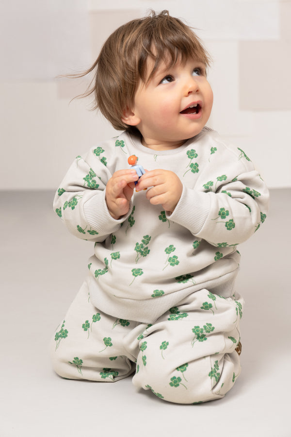 Sweat Bart Grey Clovers - Studio Bohème