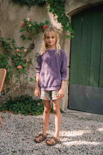 Photo de SWEATSHIRT_BART_TERRY_VIOLET_SHORT_GEORGETTE_FRAISES 1_781f353d 6243 466d ac76 5d19dd9b14b6_jpg par Les Biscottes