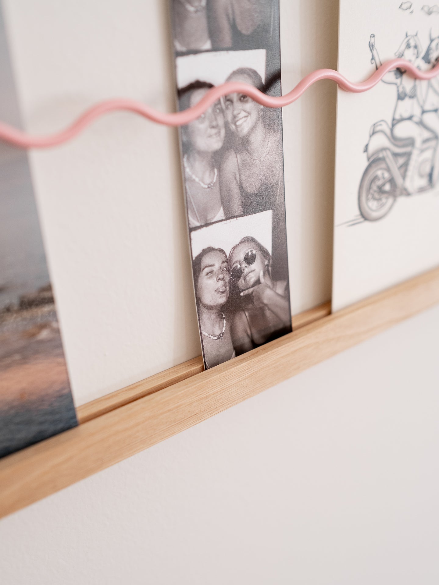 Super-Poses Onde Rose Clair 50 cm - Gllu