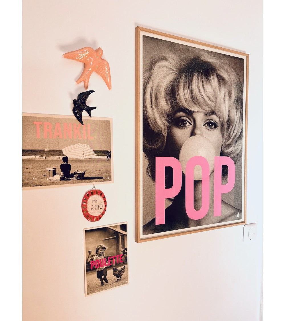 Maxi Affiche Pop - Carte Kencre