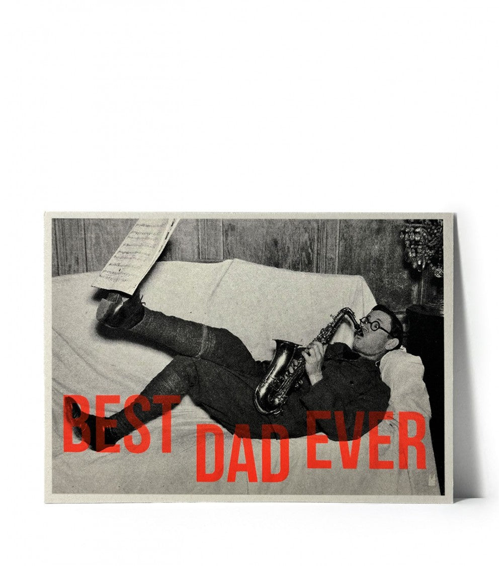 Affiche Best Dad Ever - Carte Kencre