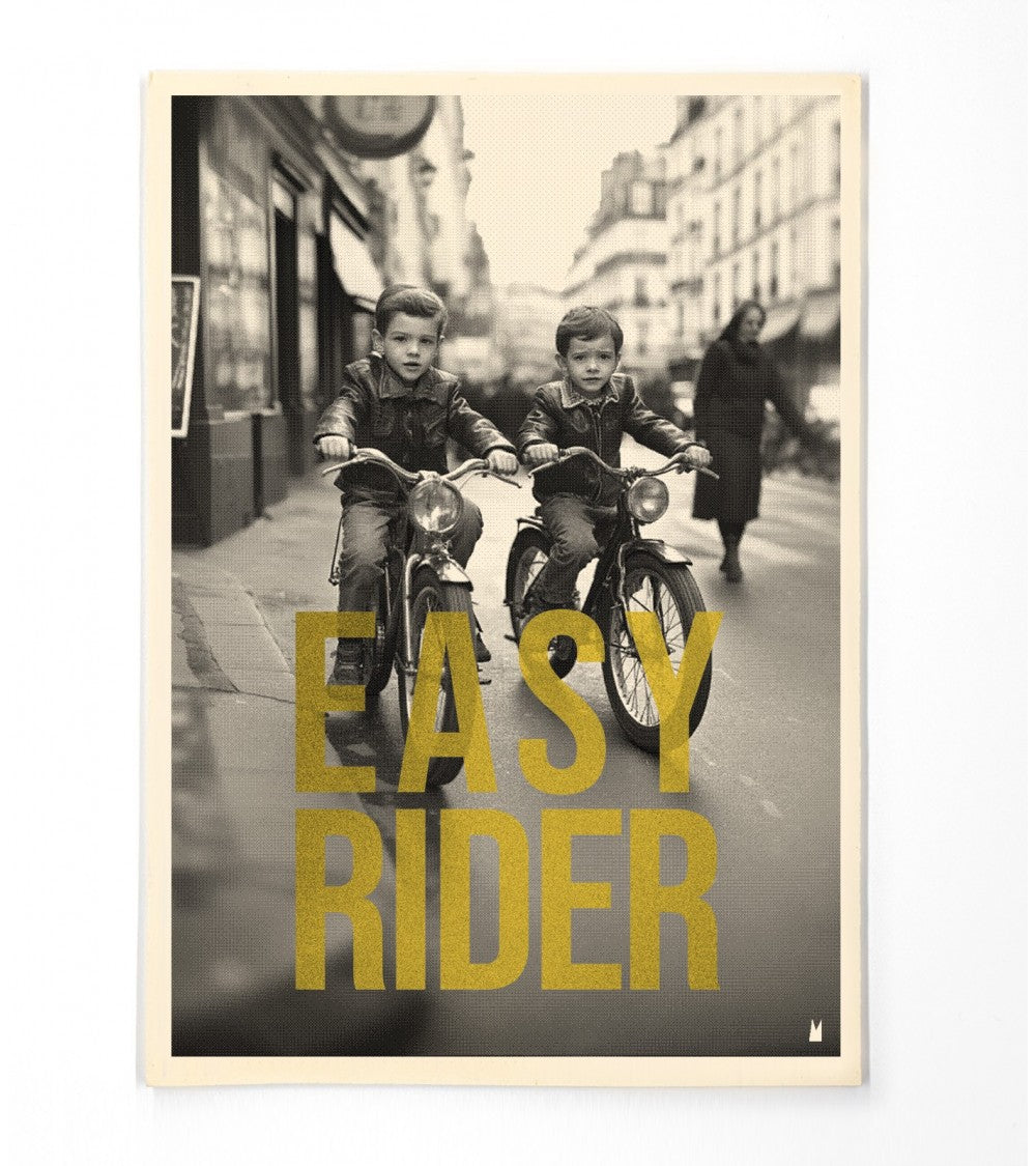 Affiche Easy Rider - Carte Kencre