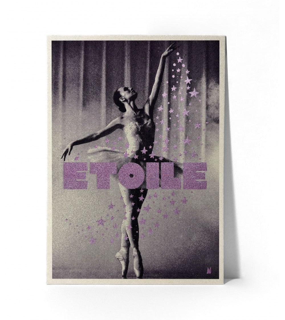 Affiche Étoile - Carte Kencre Kidz