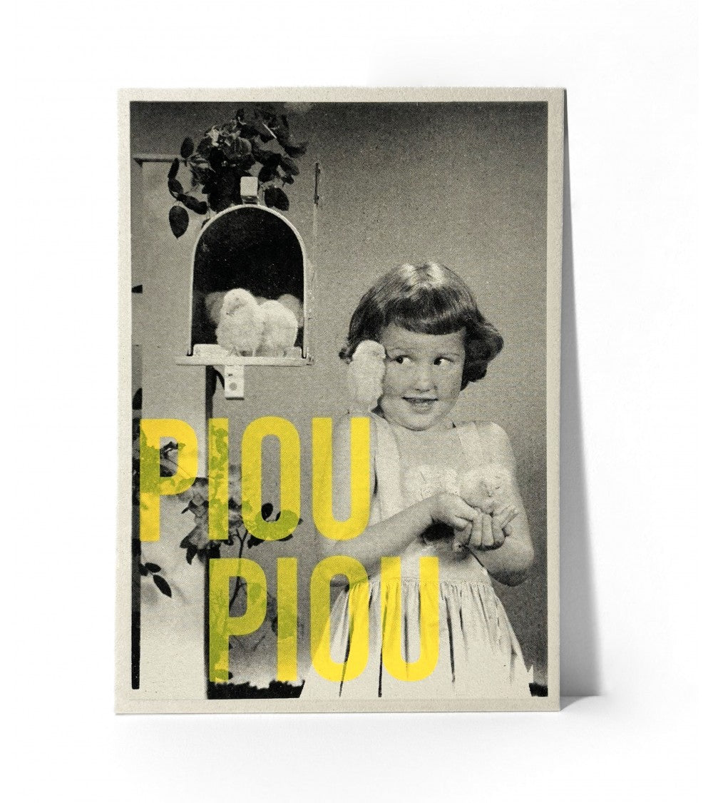 Affiche Piou Piou - Carte Kencre