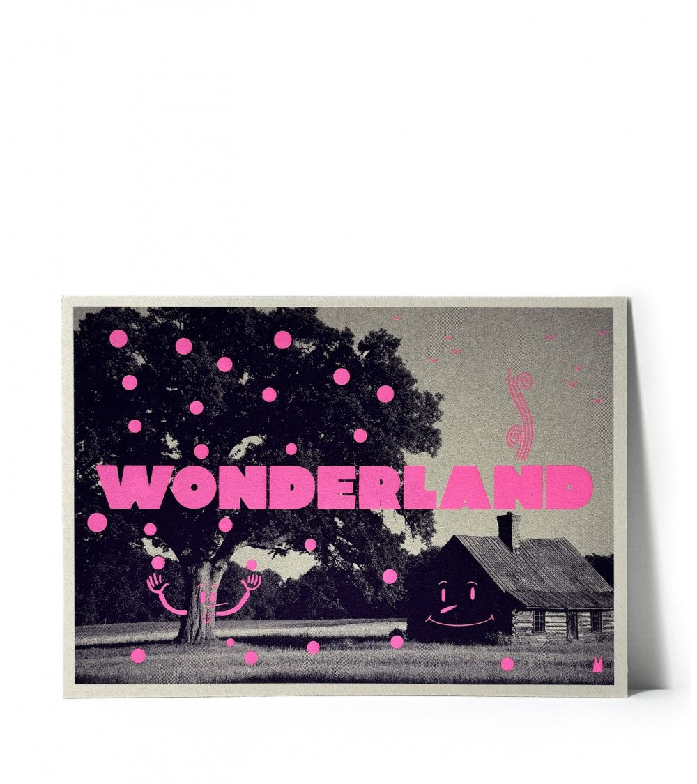 Affiche Wonderland - Carte Kencre Kidz