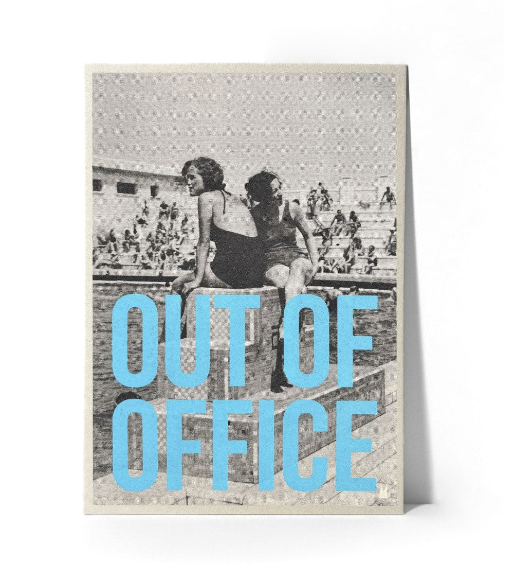 Affiche Out of Office - Carte Kencre