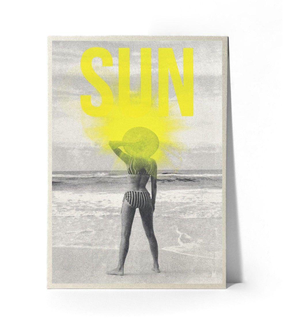 Affiche Sun - Carte Kencre