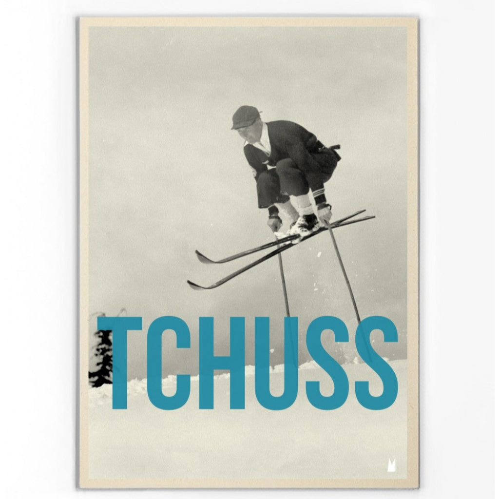 Affiche Tchuss - Carte Kencre