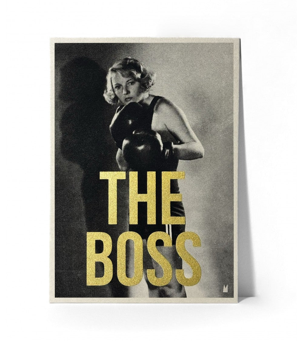 Affiche The Boss - Carte Kencre