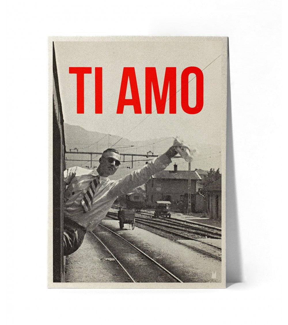 Affiche Ti Amo - Carte Kencre