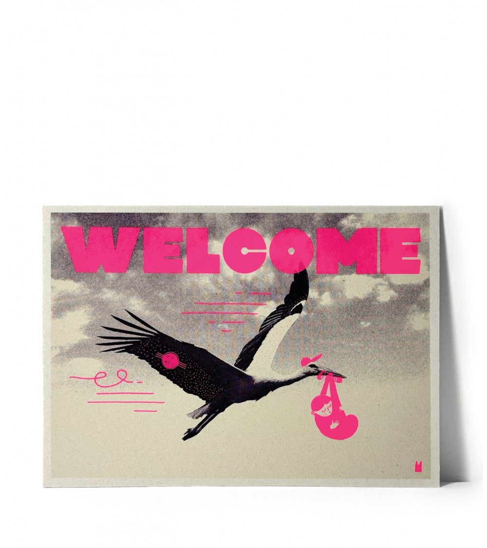 Affiche Welcome - Carte Kencre Kidz