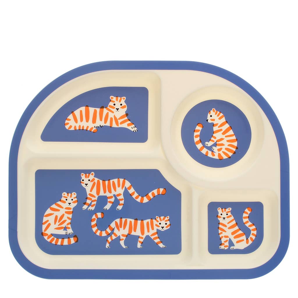 Assiette à Compartiments Tigre - Rex