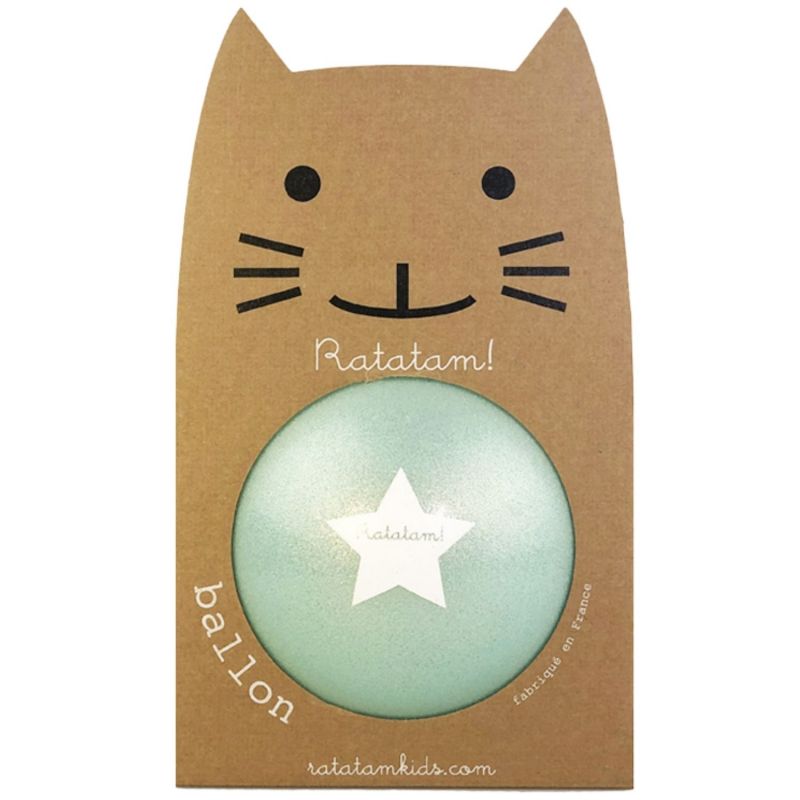 Ballon Chat 22cm Summer Bleu - Ratatam