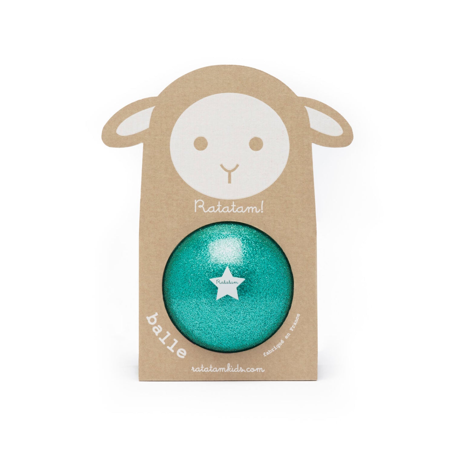 Ballon Mouton 10cm Vert - Ratatam