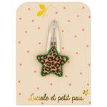 Photo de barrette a cheveux etoile leo luciole et petit pois 1 par Les Biscottes