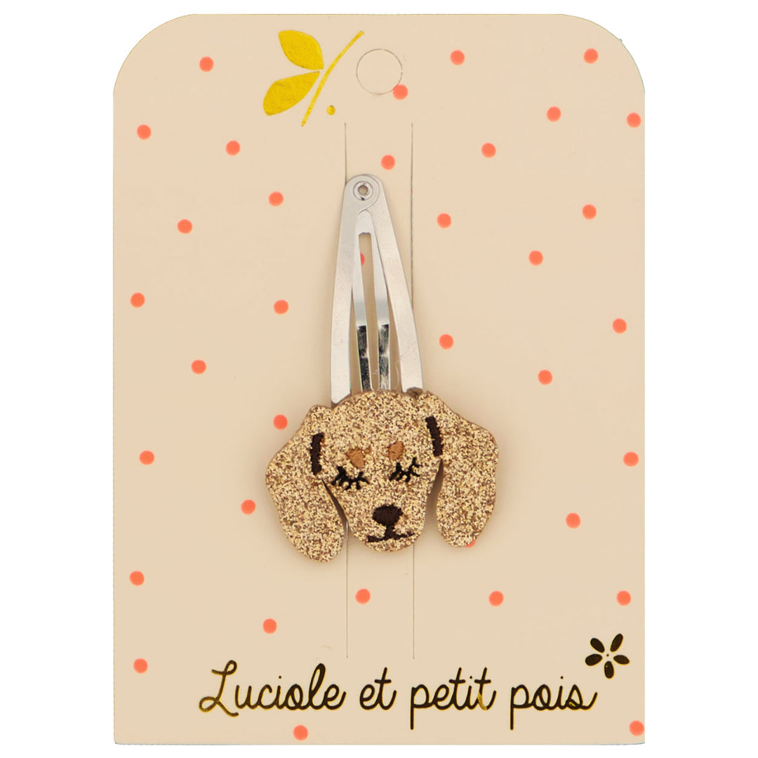 Barrette Chien - Luciole et Petit Pois