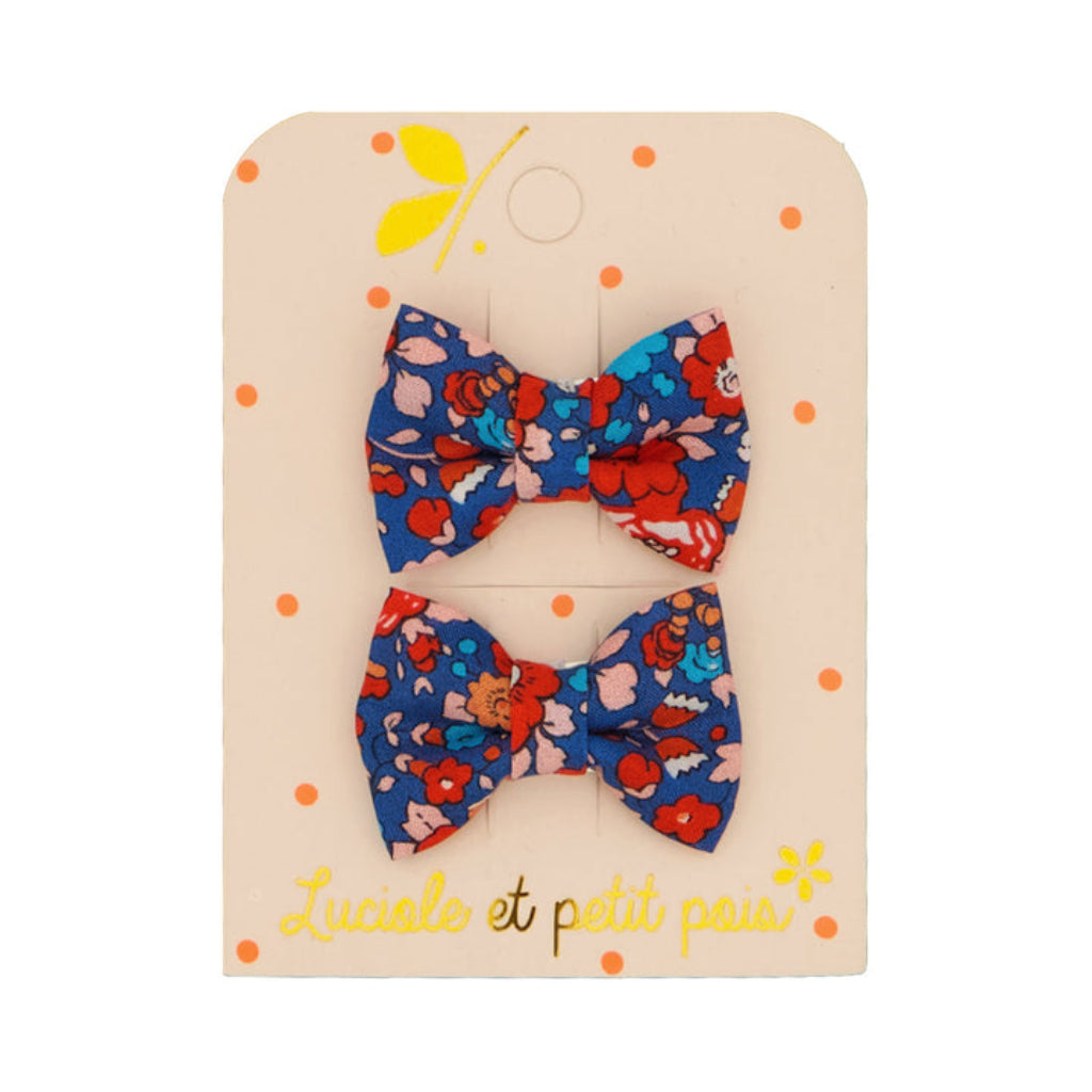 Barrettes Mini Papillon Écarlate - Luciole et Petit Pois