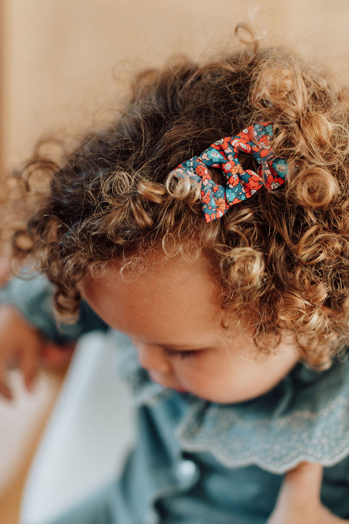 Barrettes Mini Papillon Écarlate - Luciole et Petit Pois