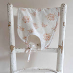 Photo de bavoir anna imprime bouquet rose in april2 par Les Biscottes