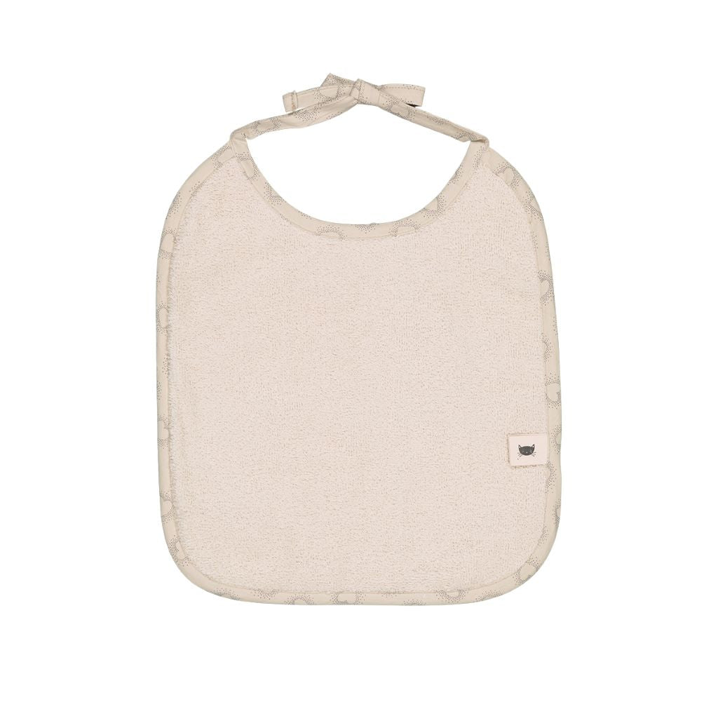 Photo de bavoir anna imprime dotted heart rose in april1 par Les Biscottes