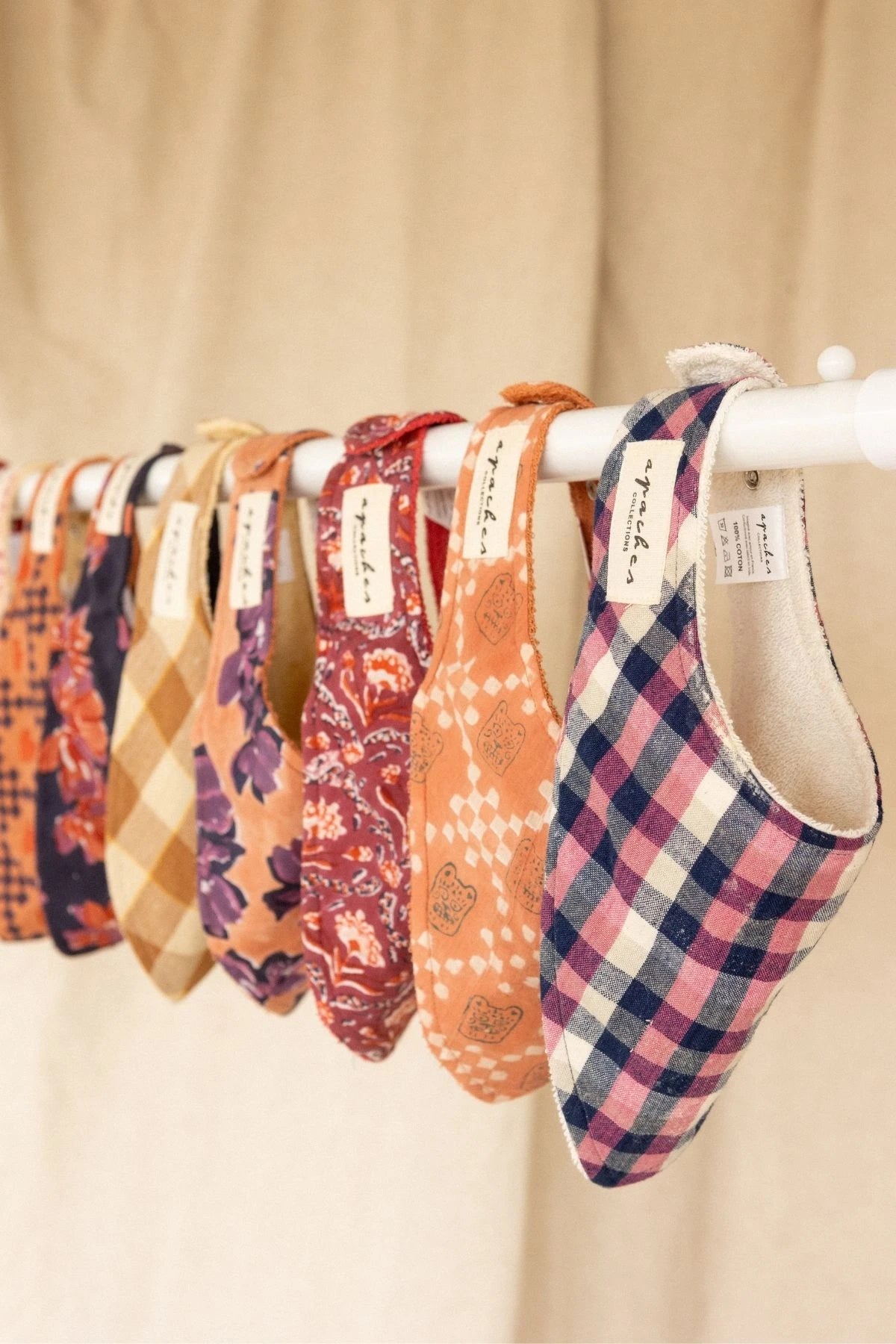 Bavoir Bami Amor Météorite - Apaches Collections