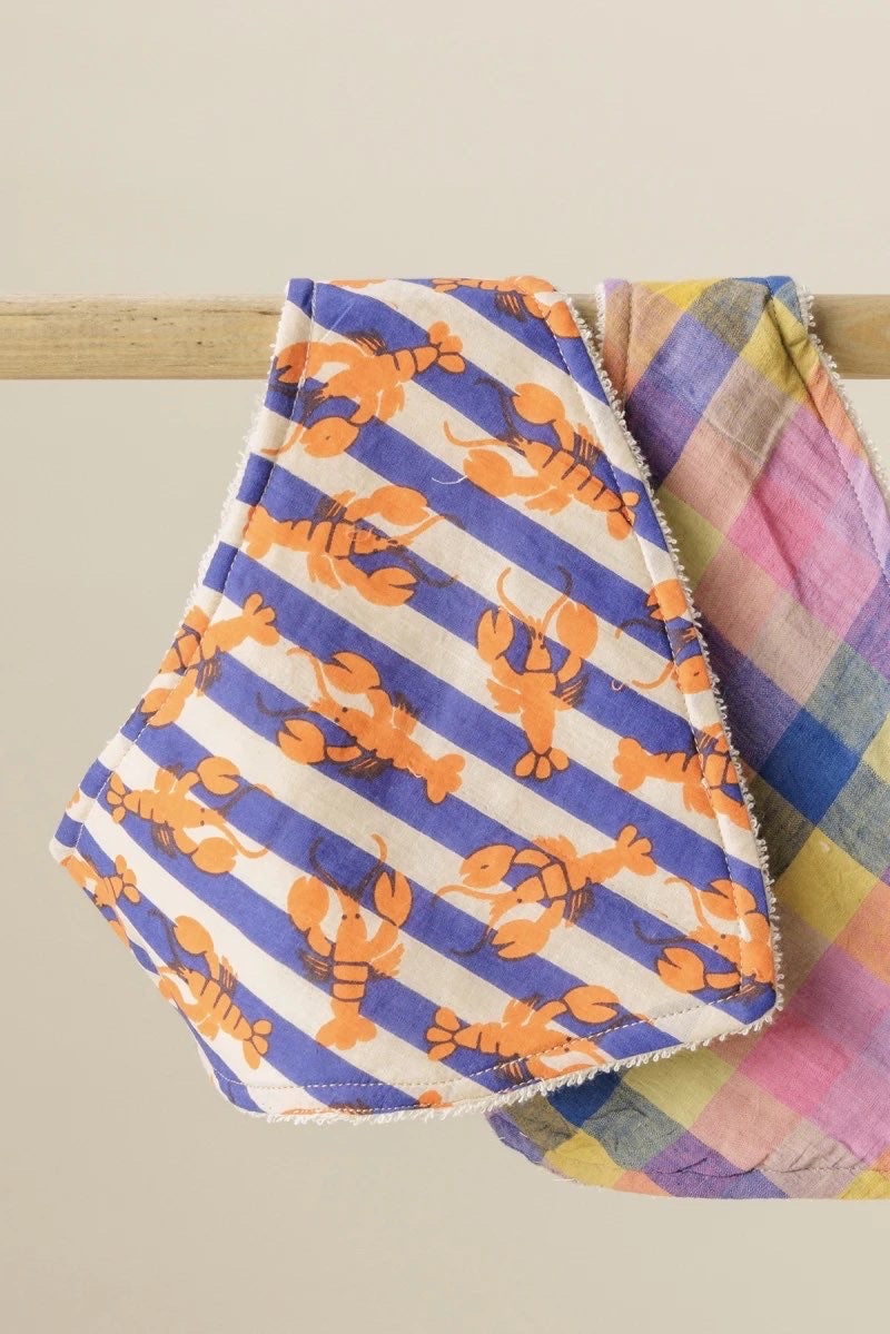 Bavoir Bami Sebastien Orange - Apaches Collections