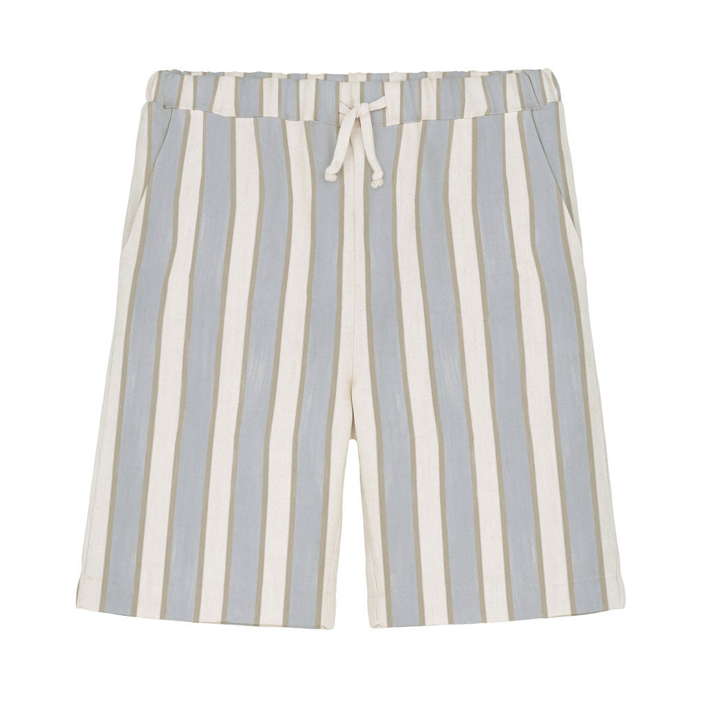 Bermuda Blue / Gold Stripes - Studio Bohème