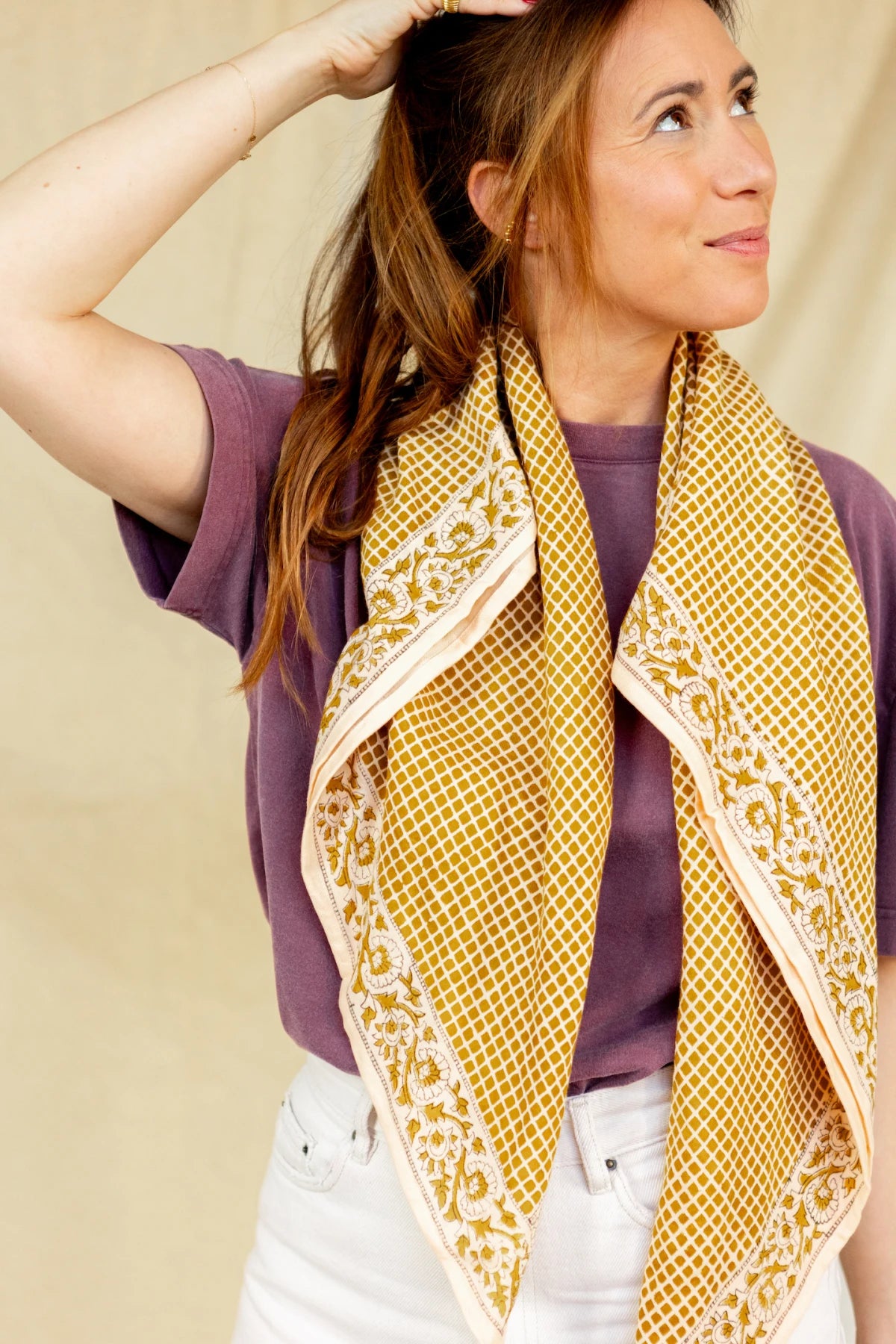 Photo de big foulard latika mosaic1 par Les Biscottes