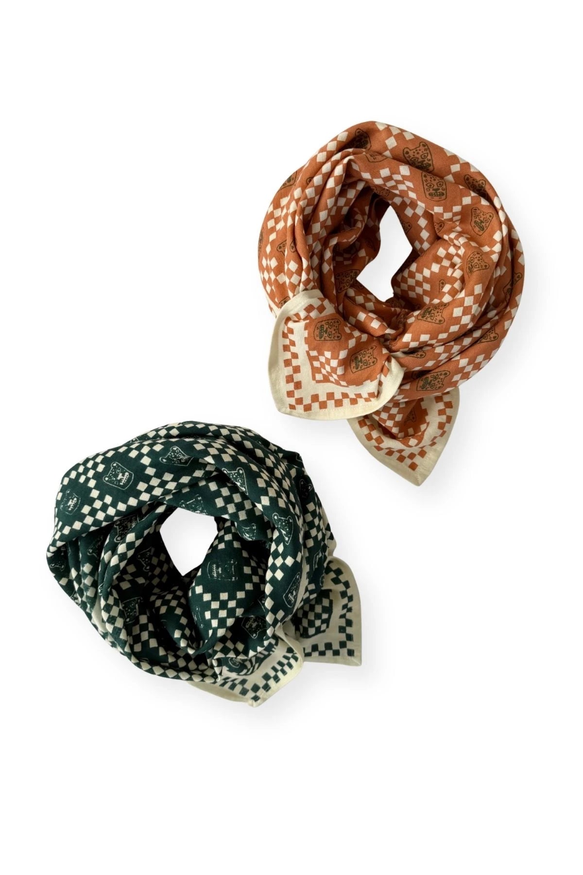 Foulard Latika Tigro Forest - Apaches Collections