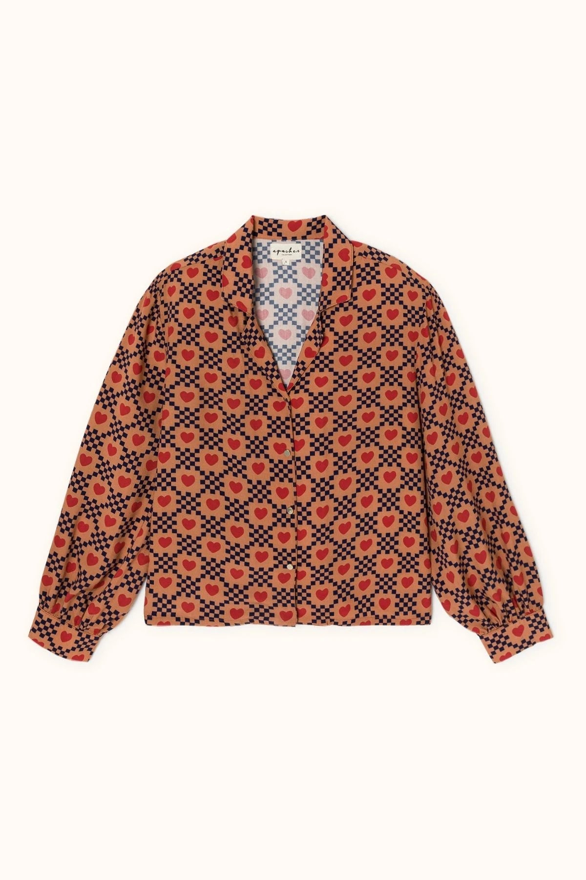 Blouse Balaji Amor Rust - Apaches Collections