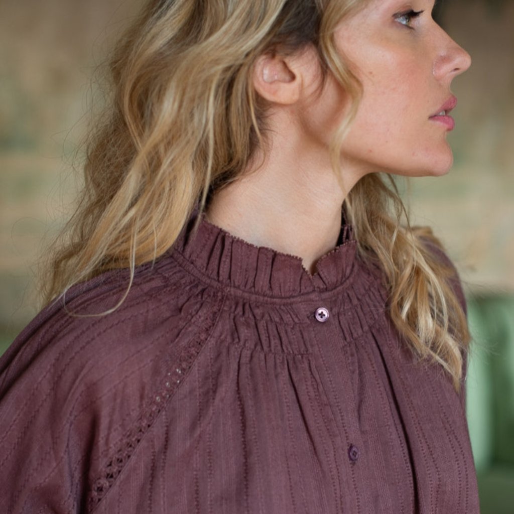 Blouse Daisy Prune - Marlot Paris