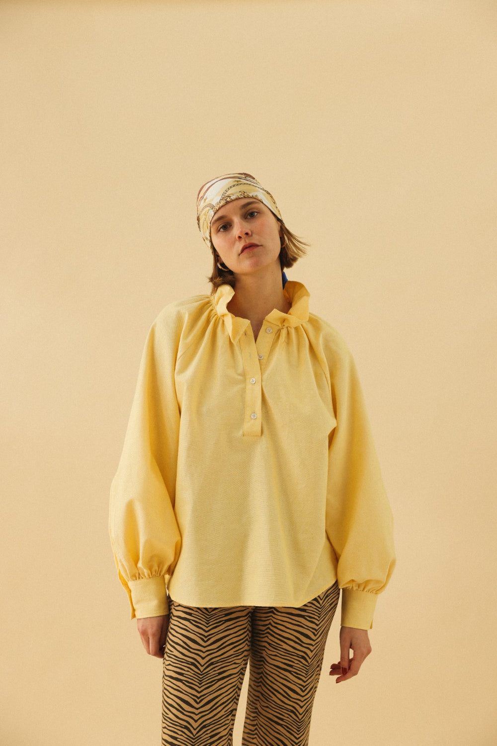Blouse Isaure Jaune - Hortense