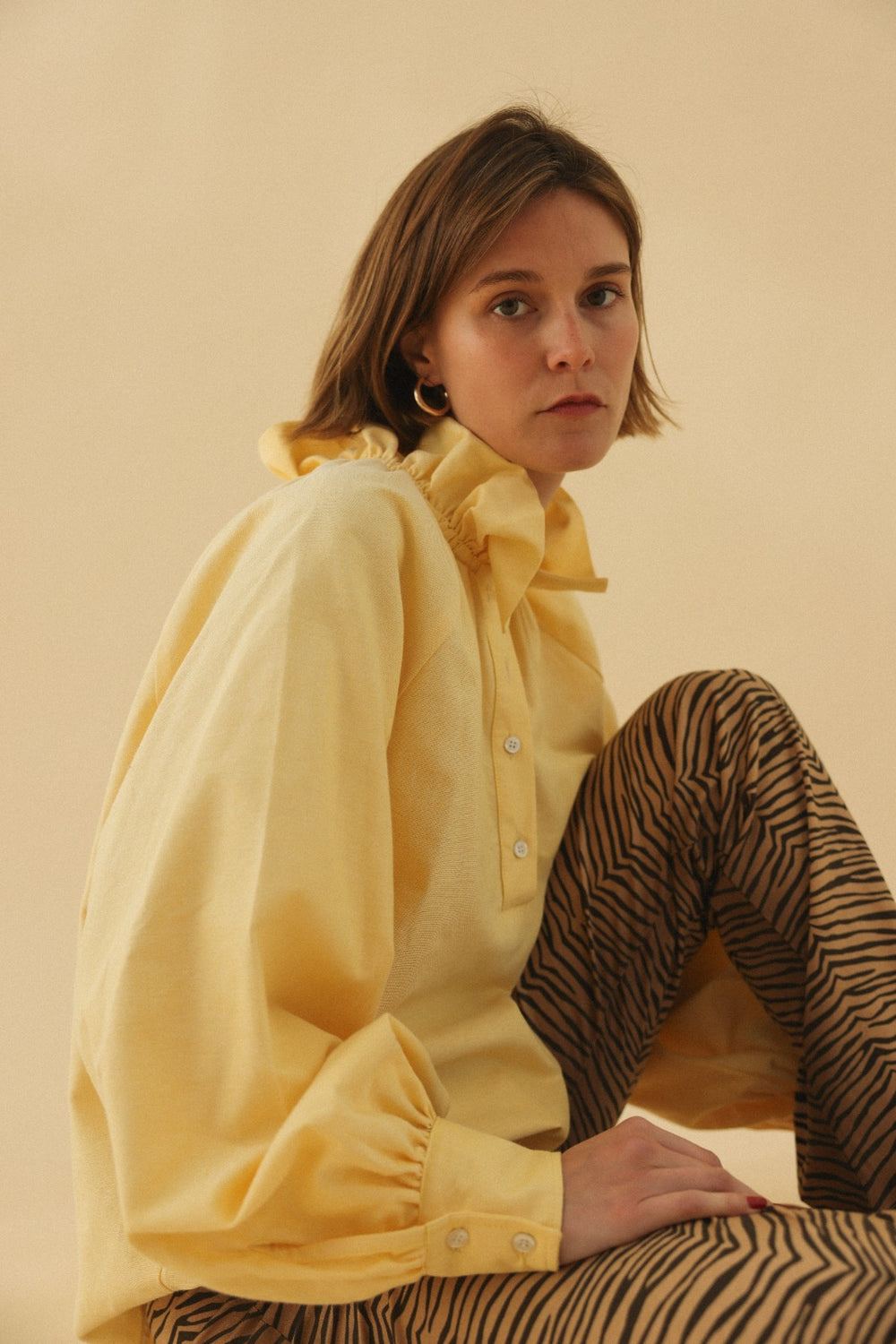 Blouse Isaure Jaune - Hortense