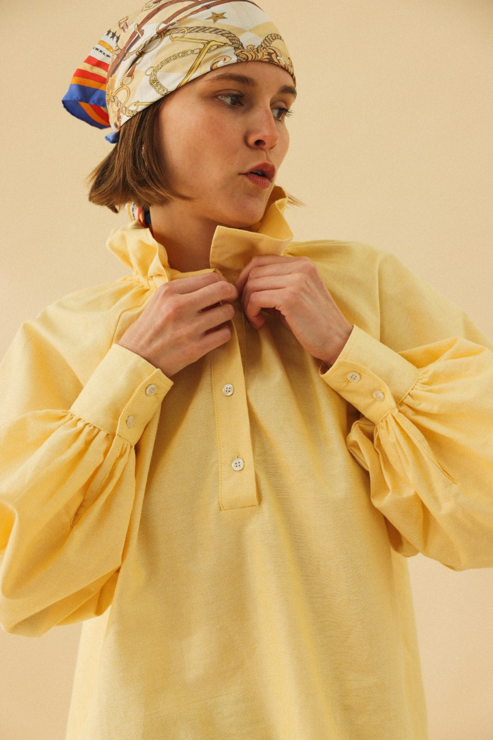 Blouse Isaure Jaune - Hortense