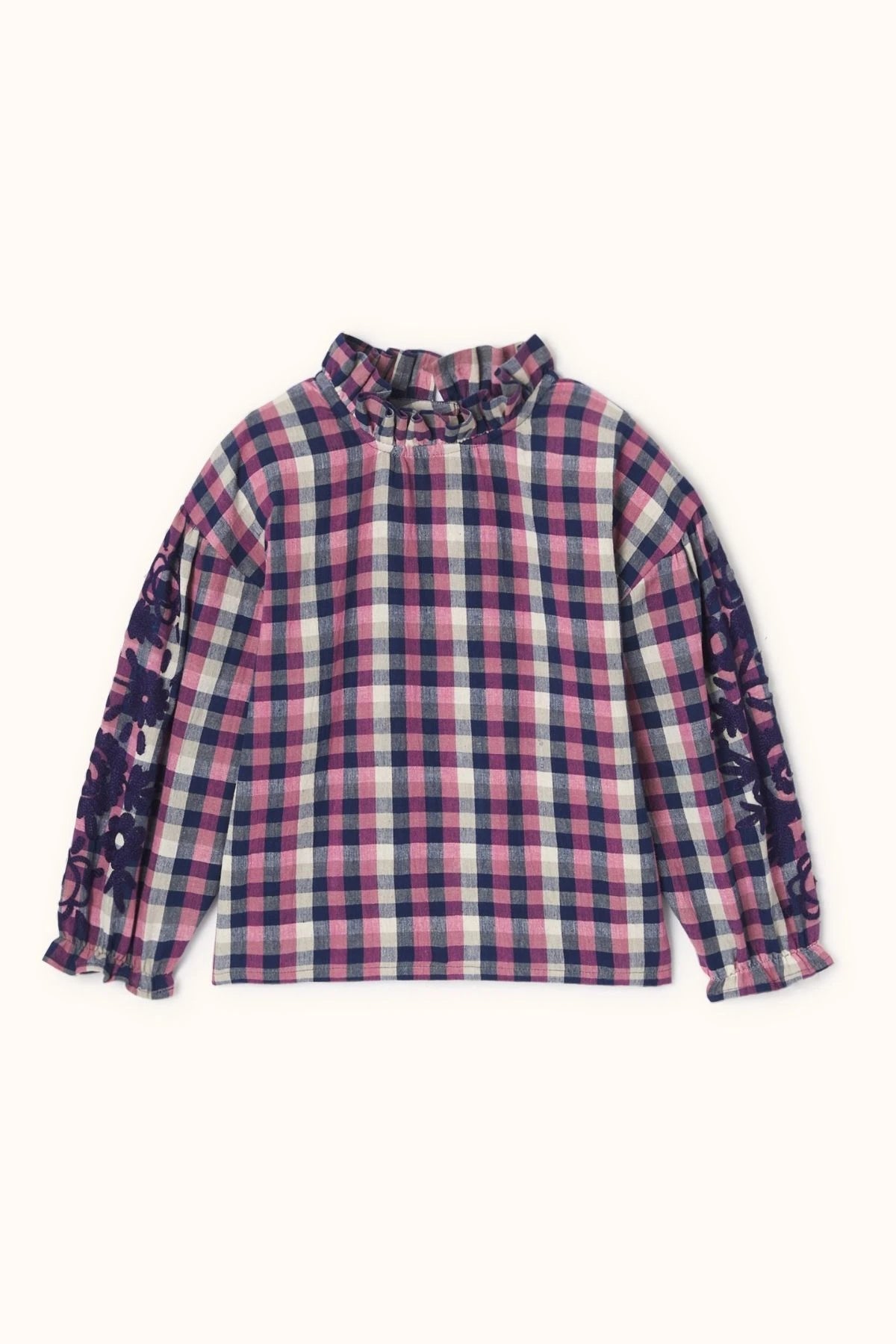 Blouse Tildab Khadi Rose  - Apaches Collections