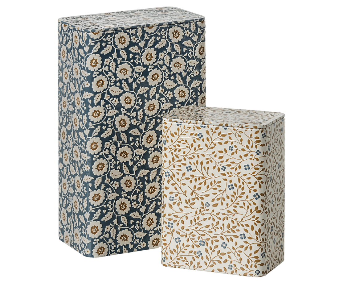 Lot de 2 Boîtes Fleurs - Maileg