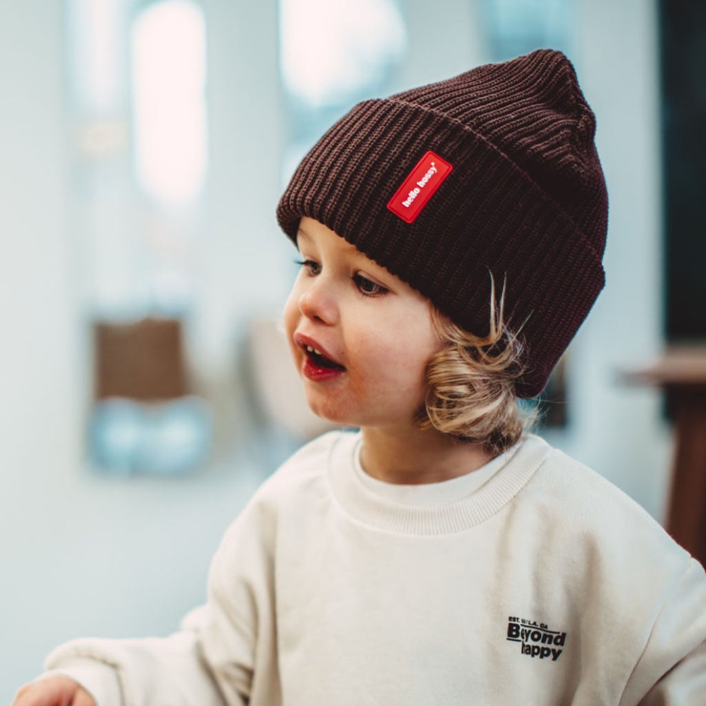 Photo de bonnet flow chocolate hello hossy 1 par Les Biscottes